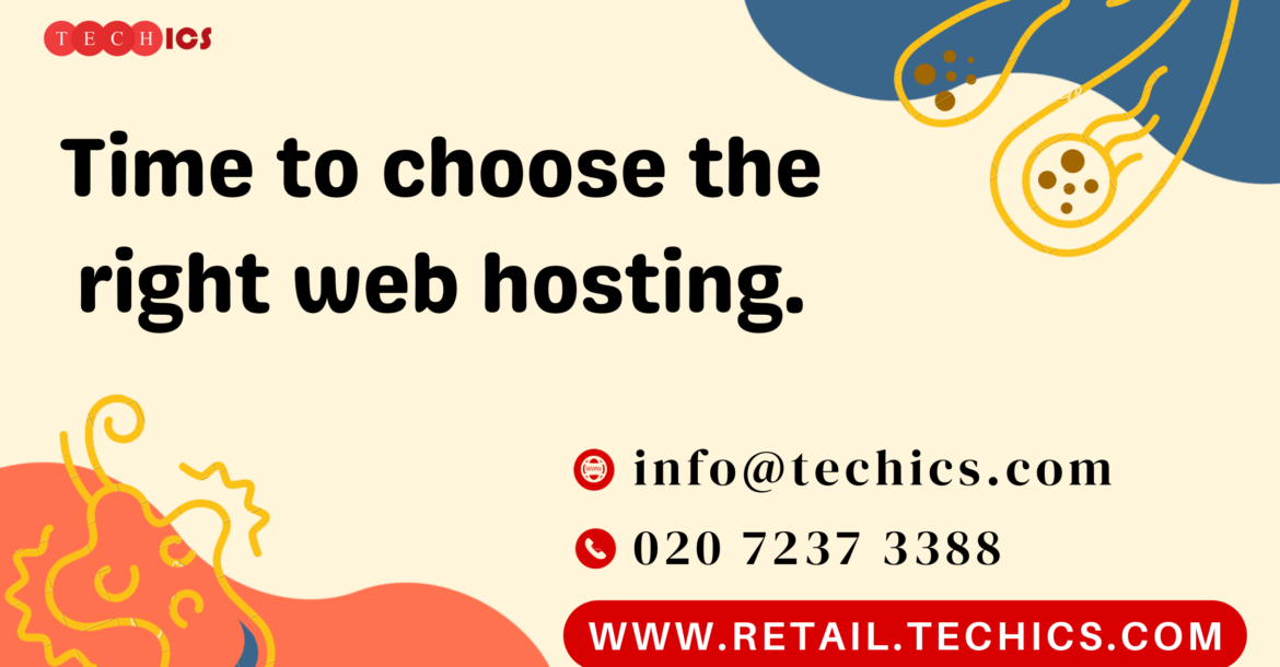 How to choose the right web hosting.